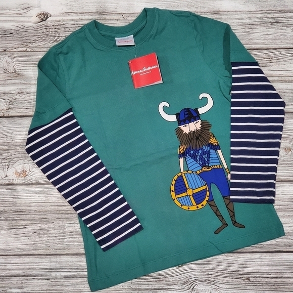 Hanna Anderson Long-Sleeve Top Size 8 NWT - Picture 2 of 10